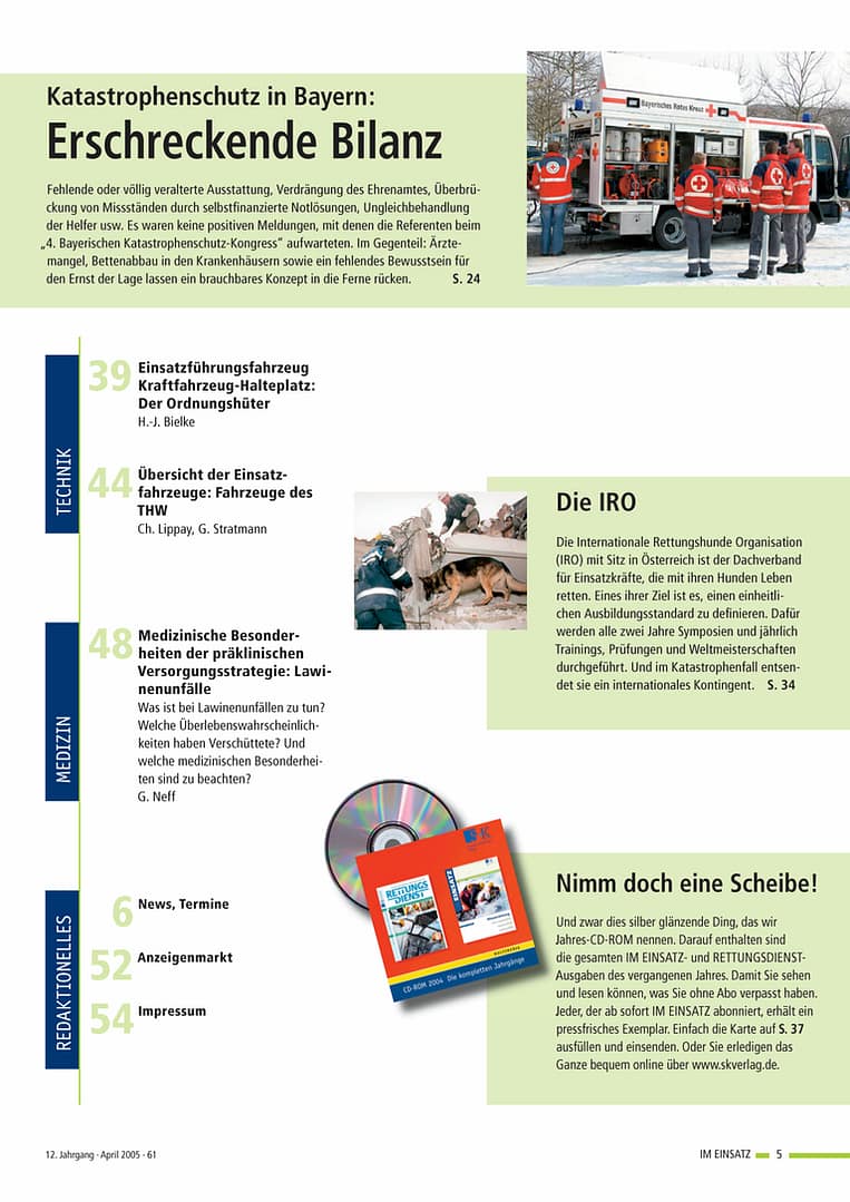 IM EINSATZ 02/2005 - Südostasien nach der Katastrophe