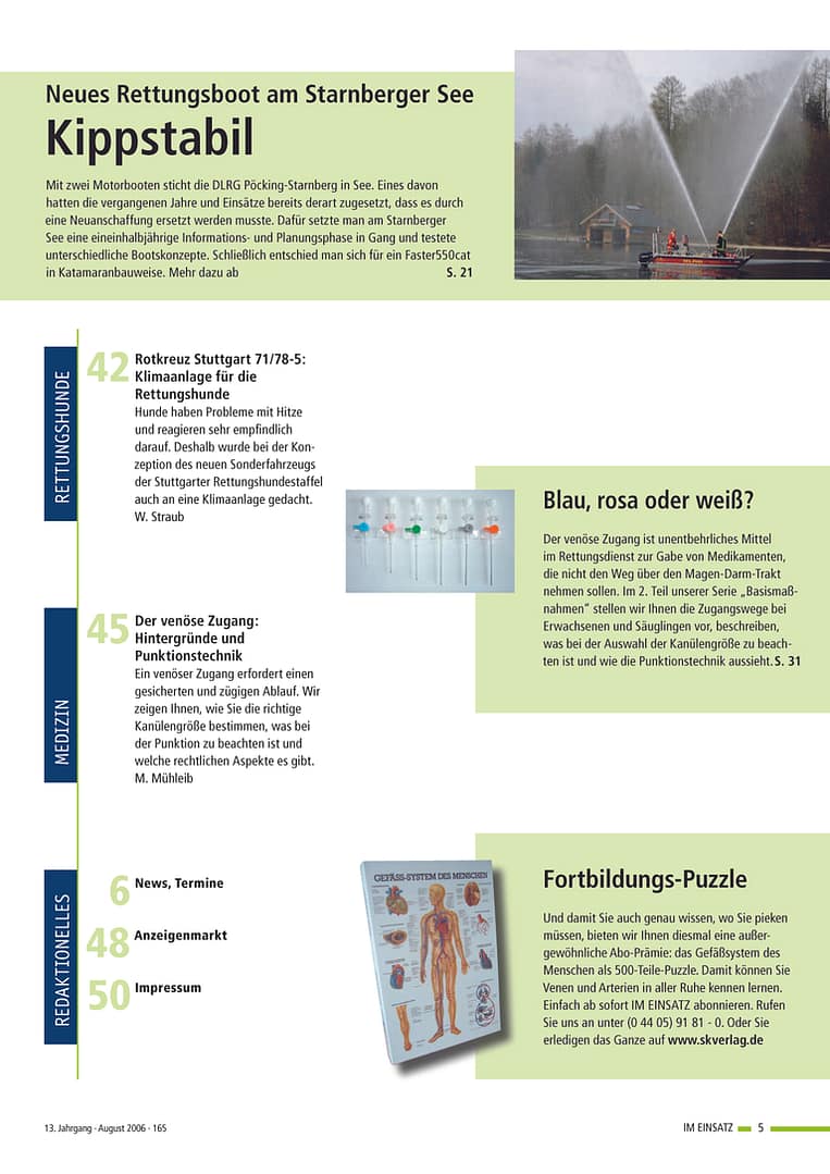 IM EINSATZ 03/2006 - Kategorie 4