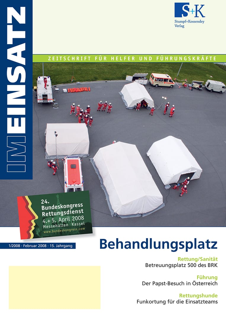IM EINSATZ 01/2008 - Viele Diskussionen, viele Entwürfe