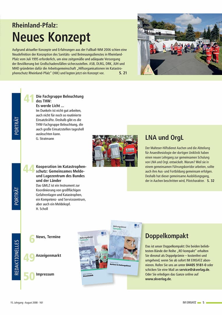 IM EINSATZ 03/2008 - Fussball-EM