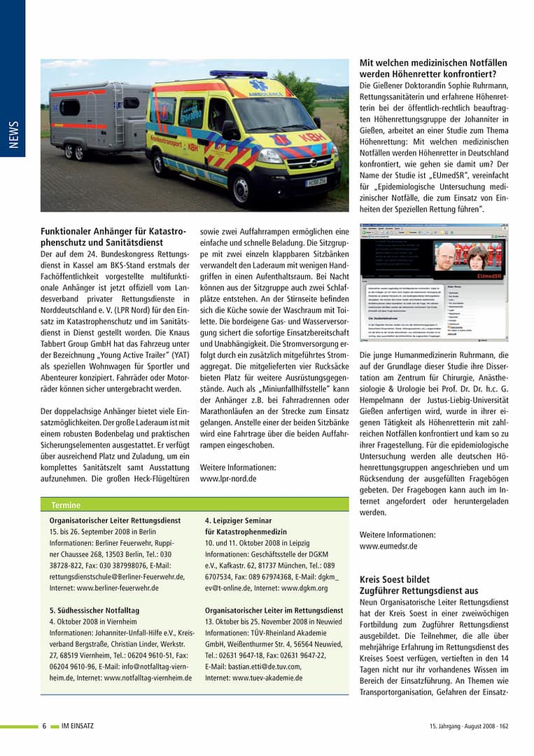 IM EINSATZ 03/2008 - Fussball-EM