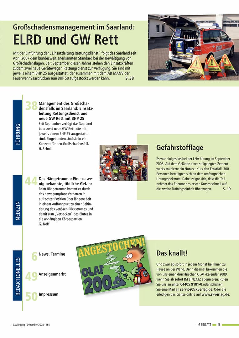 IM EINSATZ 06/2008 - Bergwacht