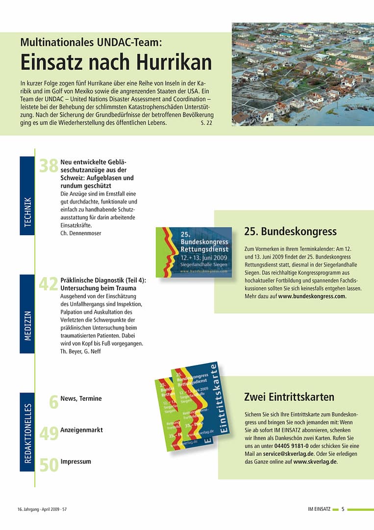 IM EINSATZ 02/2009 - Pandemie