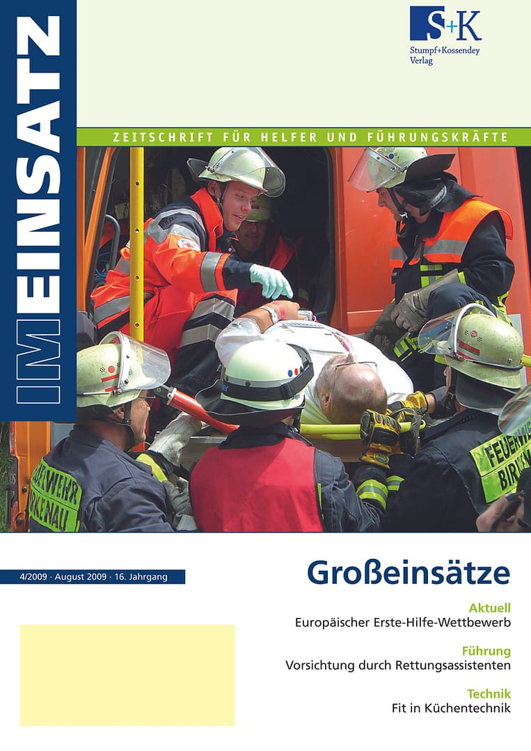 IM EINSATZ 04/2009 - Planung und Kooperation unerlässlich