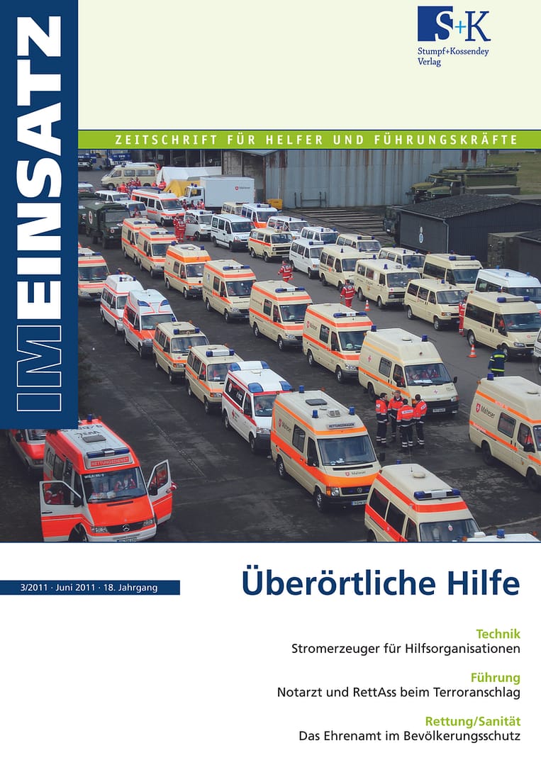 IM EINSATZ 03/2011 - Hilfe über die Landes- und Staatsgrenzen hinaus
