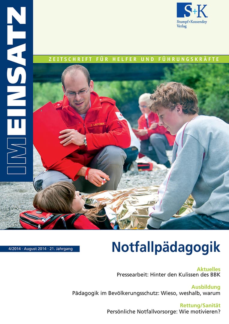 IM EINSATZ 04/2014 - Pädagogik im Bevölkerungsschutz