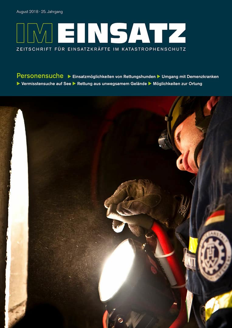 IM EINSATZ 04/2018 - Personensuche