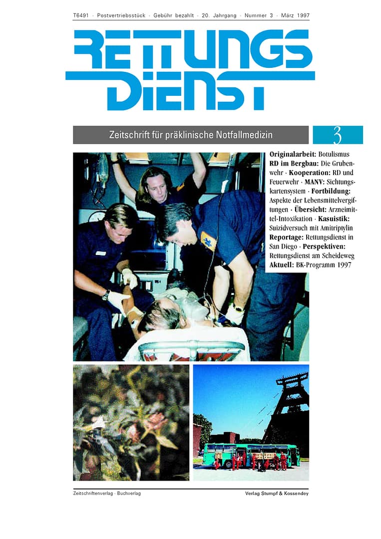RETTUNGSDIENST 03/1997