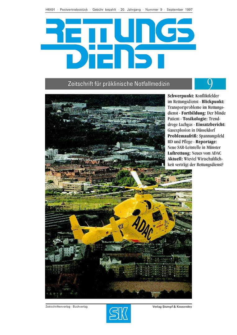 RETTUNGSDIENST 09/1997