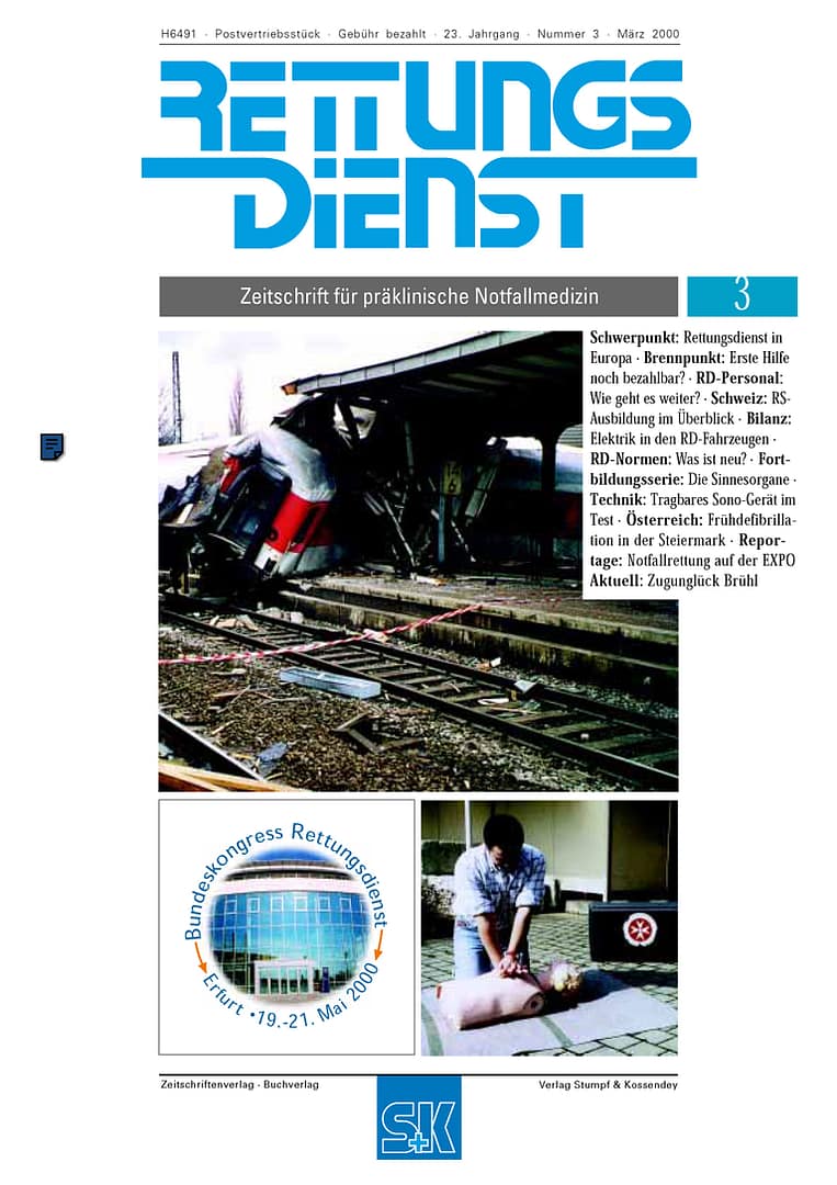 RETTUNGSDIENST 03/2000