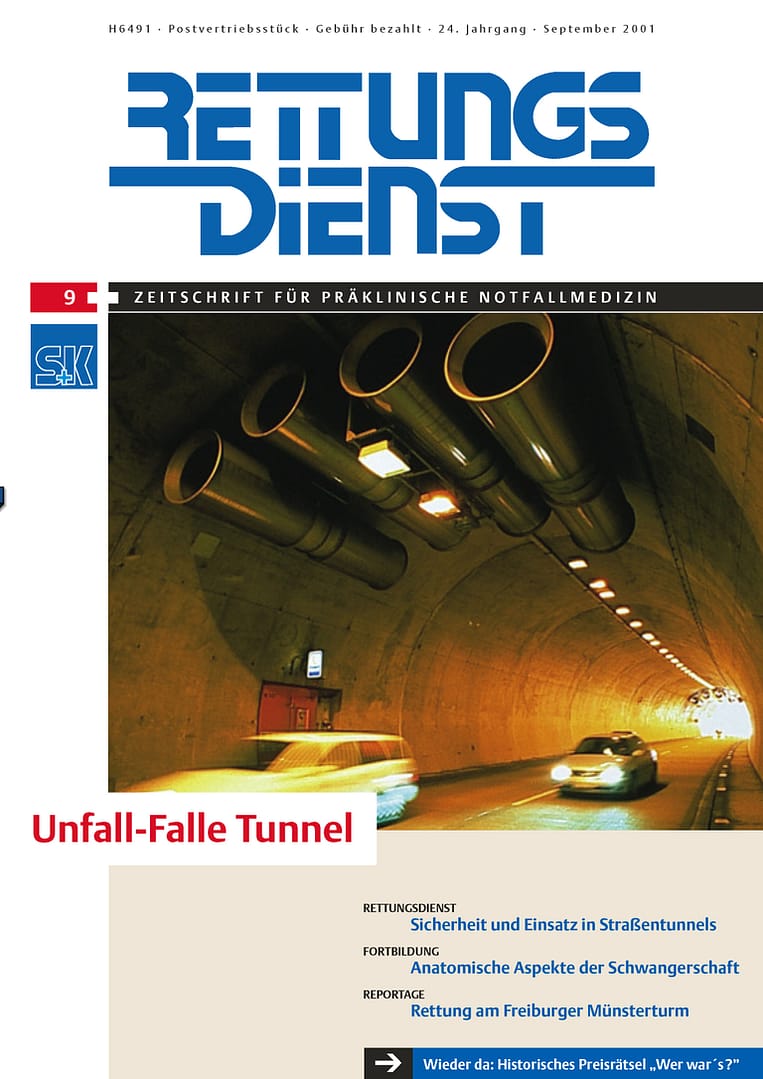 RETTUNGSDIENST 09/2001