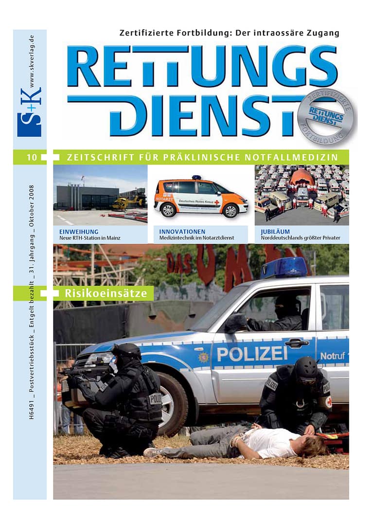 RETTUNGSDIENST 10/2008