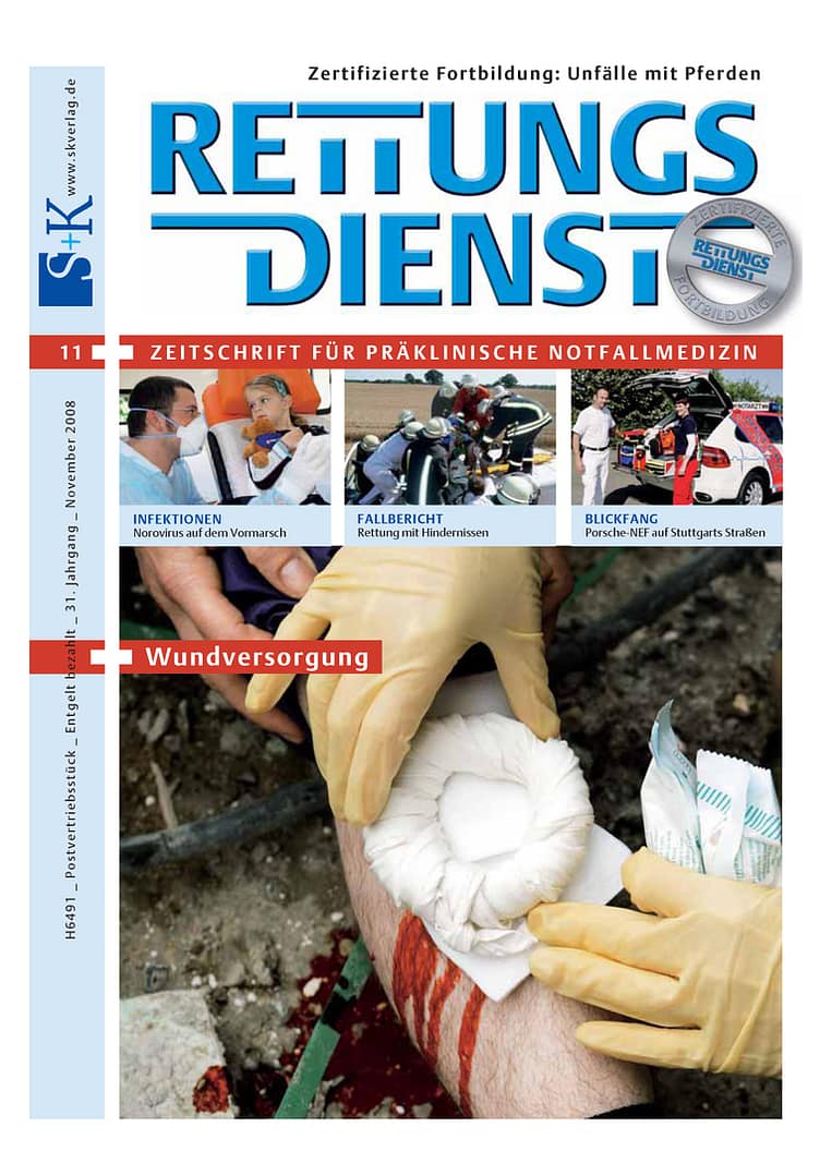 RETTUNGSDIENST 11/2008