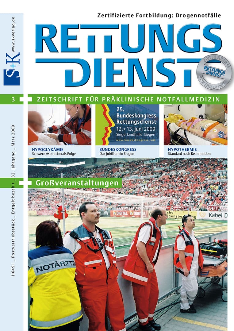 RETTUNGSDIENST 03/2009