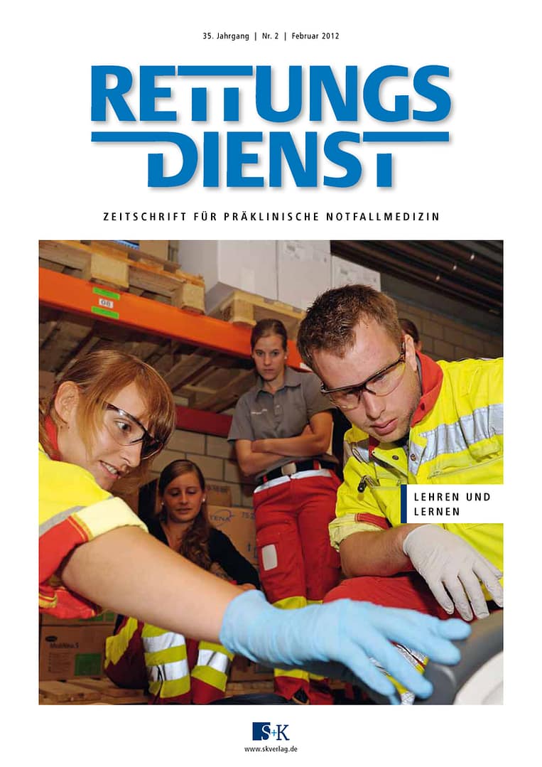 RETTUNGSDIENST 02/2012