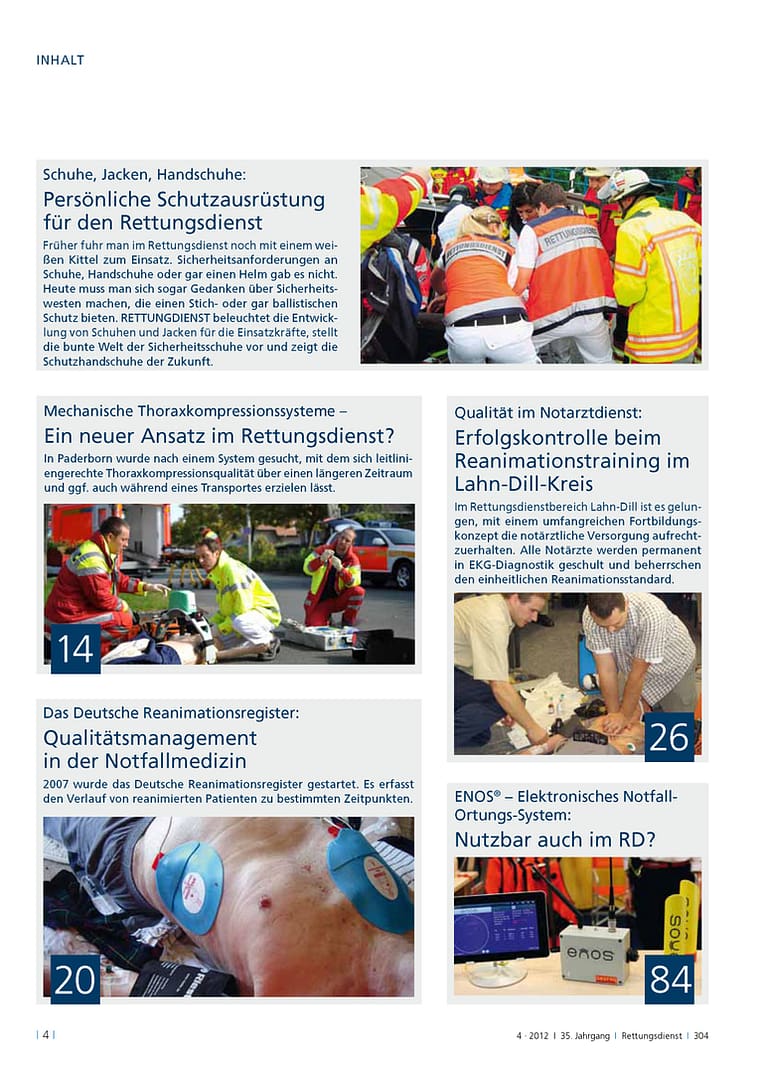 RETTUNGSDIENST 04/2012