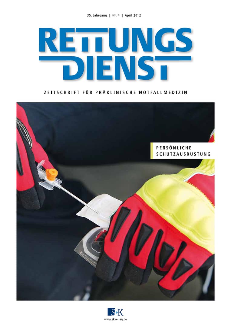 RETTUNGSDIENST 04/2012