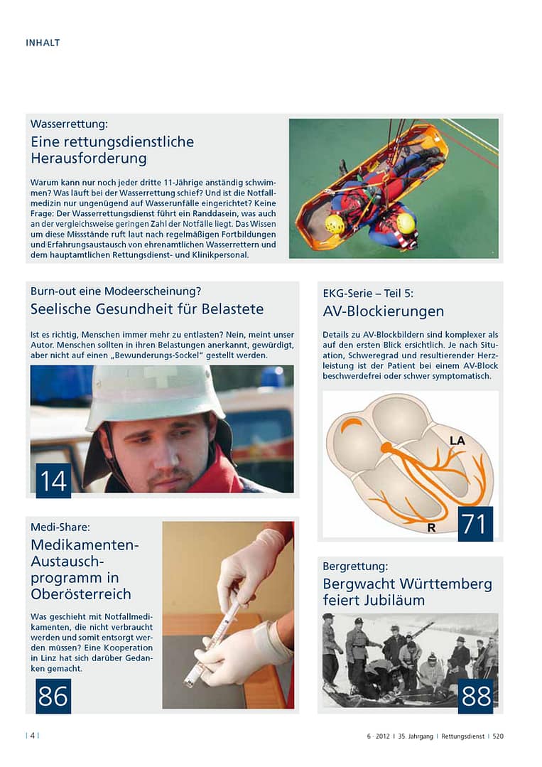 RETTUNGSDIENST 06/2012