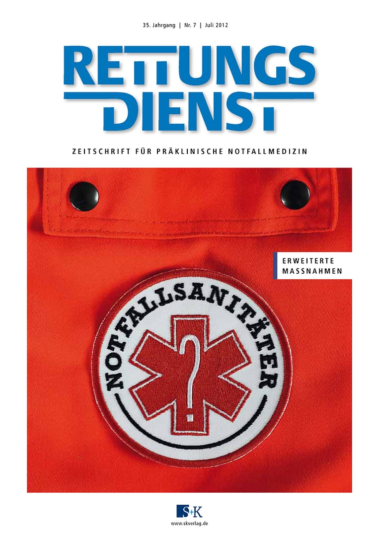 RETTUNGSDIENST 07/2012
