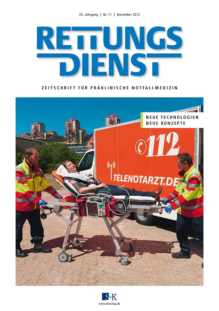 RETTUNGSDIENST 11/2012