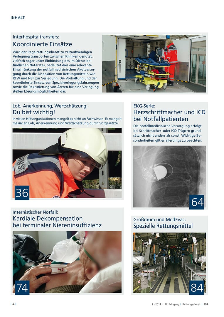 RETTUNGSDIENST 02/2014