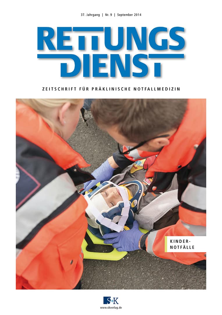 RETTUNGSDIENST 09/2014