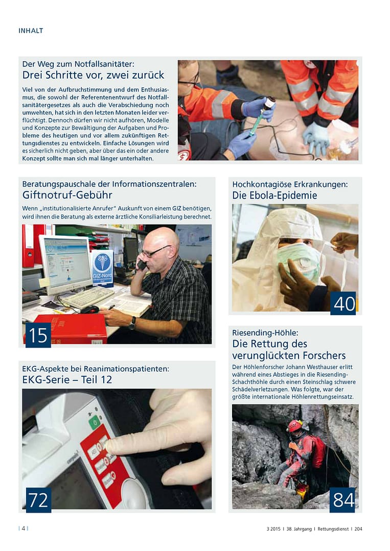 RETTUNGSDIENST 03/2015