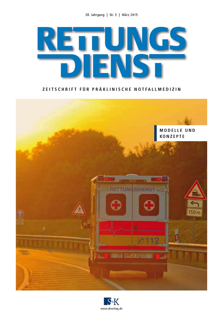 RETTUNGSDIENST 03/2015