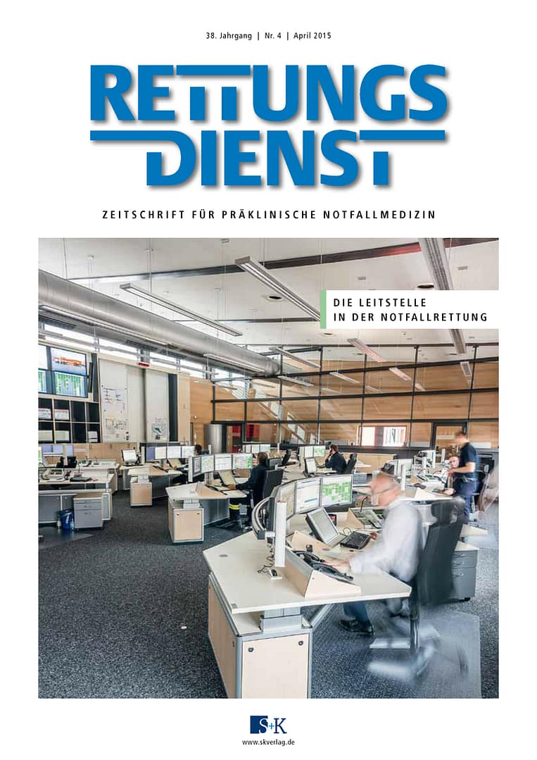 RETTUNGSDIENST 04/2015