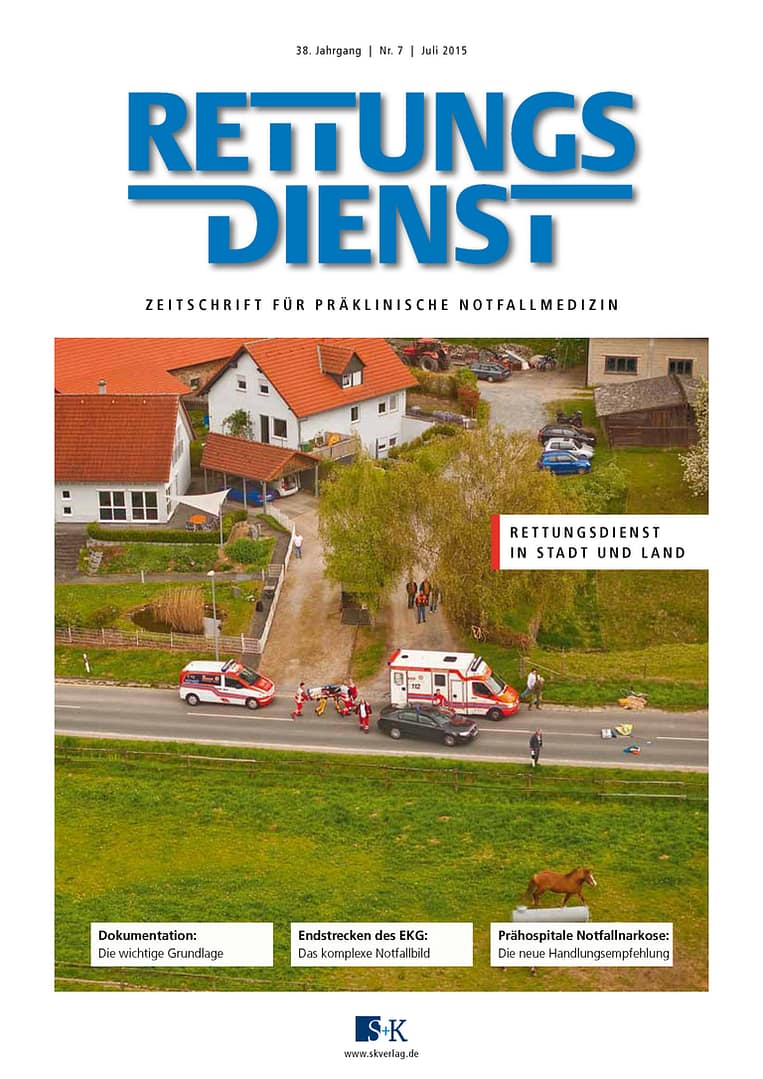 RETTUNGSDIENST 07/2015
