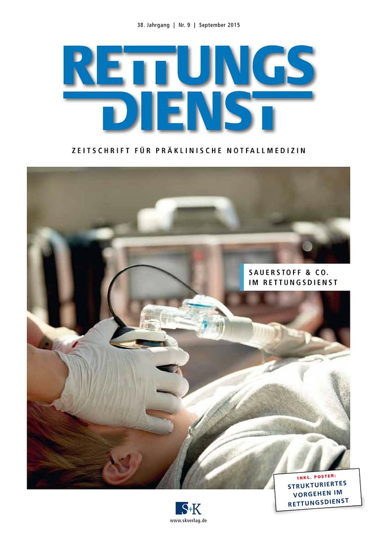 RETTUNGSDIENST 09/2015