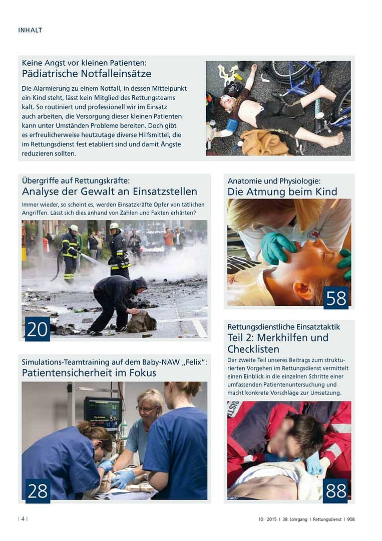 RETTUNGSDIENST 10/2015