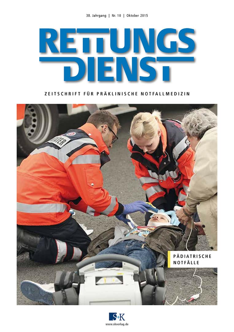 RETTUNGSDIENST 10/2015