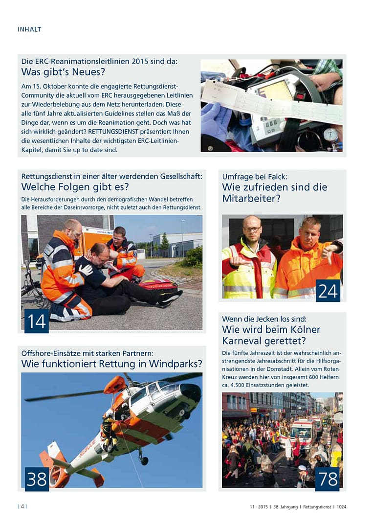 RETTUNGSDIENST 11/2015