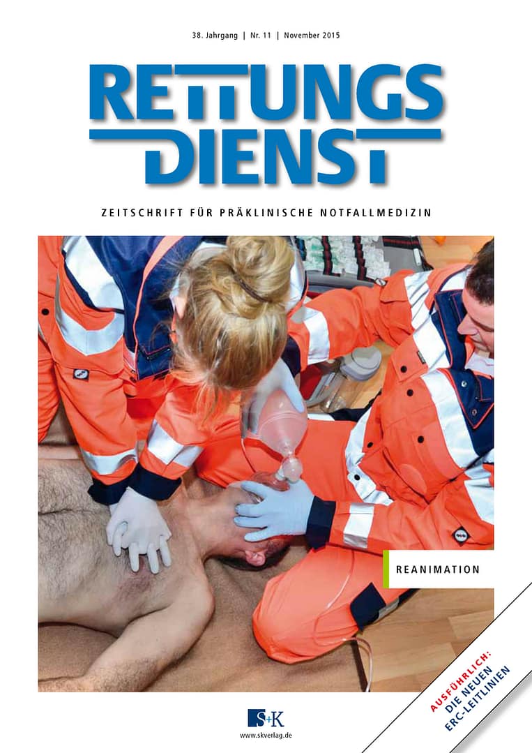 RETTUNGSDIENST 11/2015