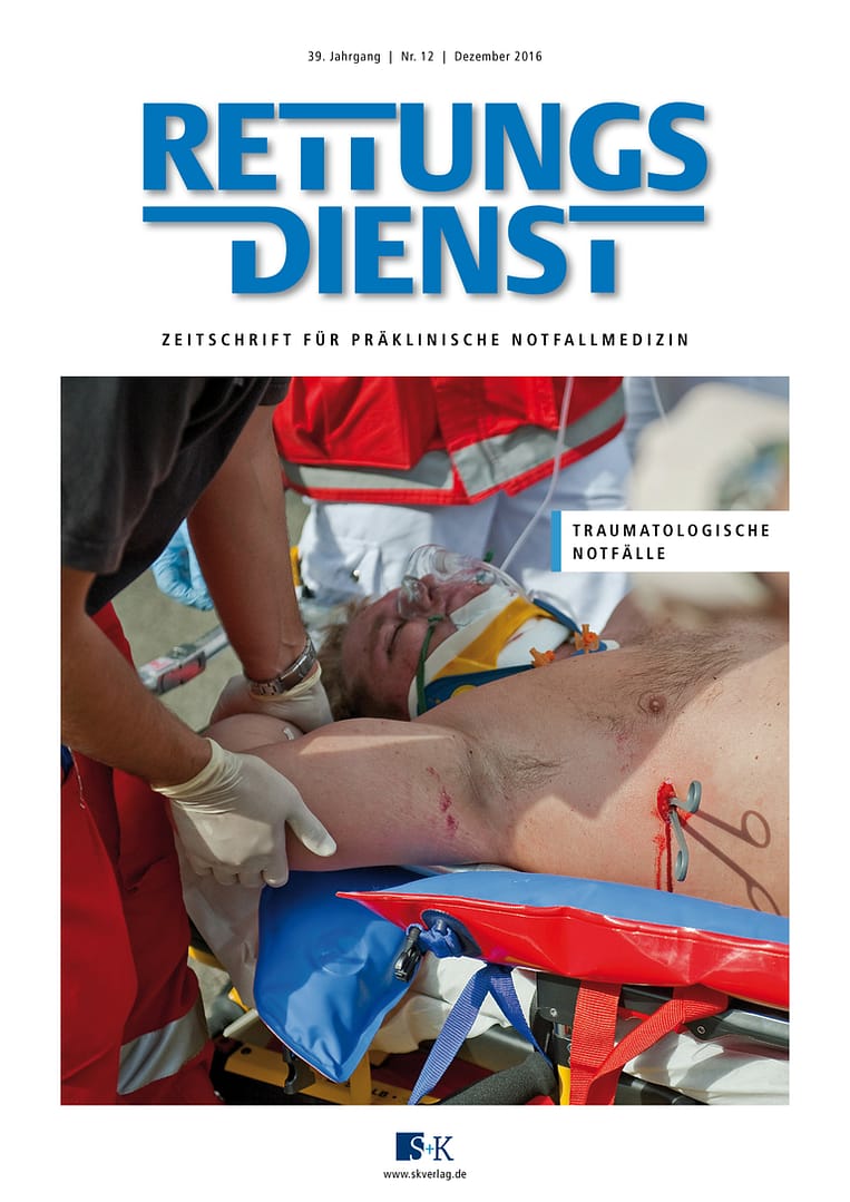 RETTUNGSDIENST 12/2016