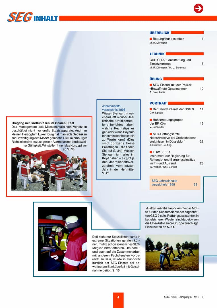 SEG MAGAZIN 01/1999