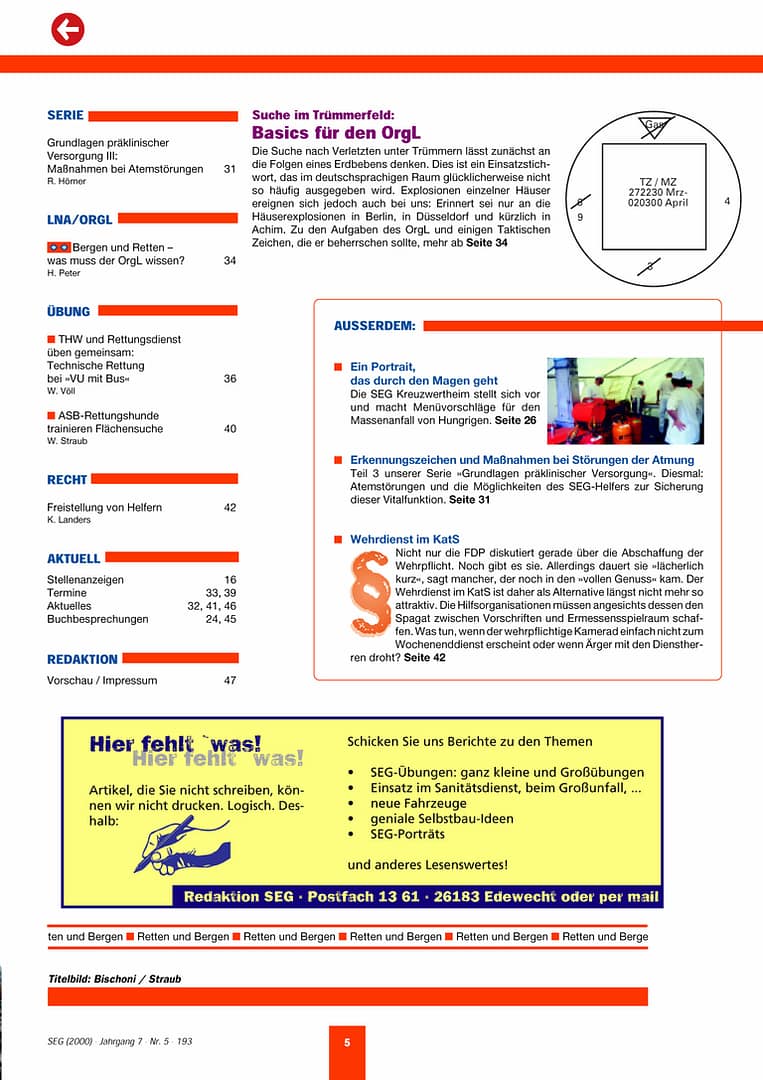 SEG MAGAZIN 05/2000