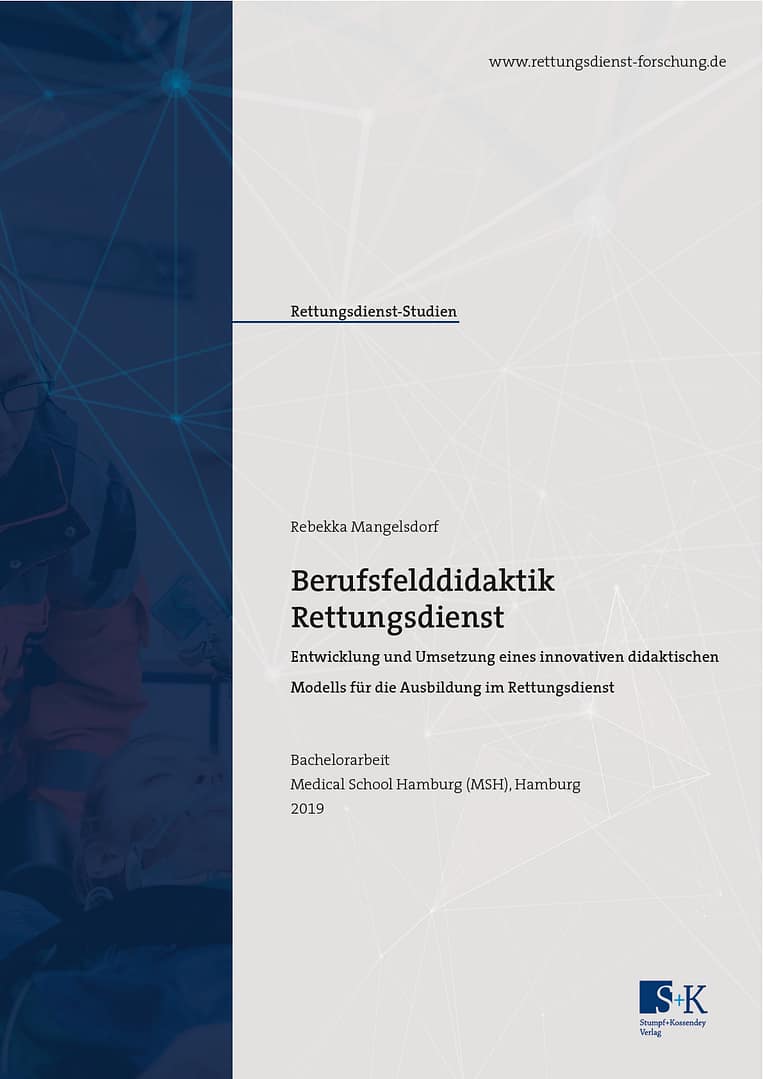Cover Berufsfelddidaktik Rettungsdienst