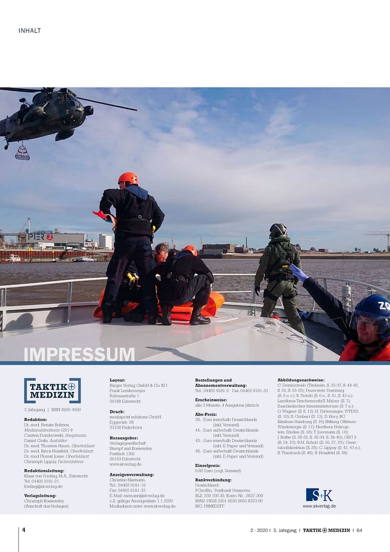 TAKTIK+MEDIZIN 02/2020 - Maritime Lagen (e-Journal) [Digital] – Bild 3