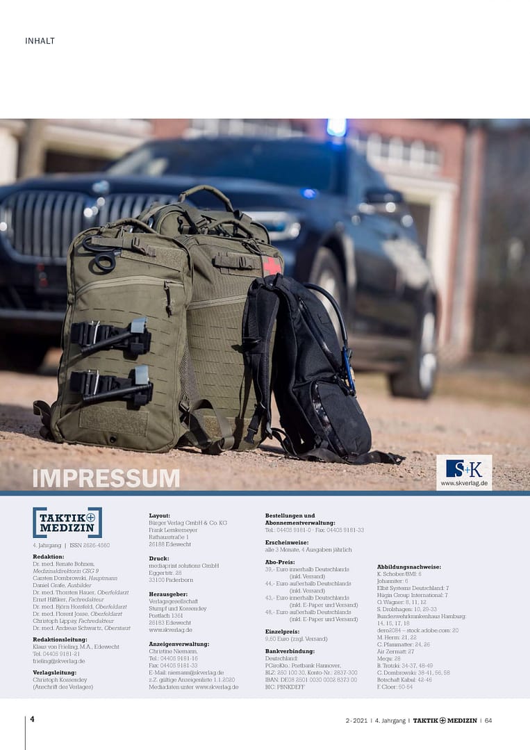 TAKTIK+MEDIZIN 02/2021 - Prolonged Field Care (e-Journal) [Digital] – Bild 3