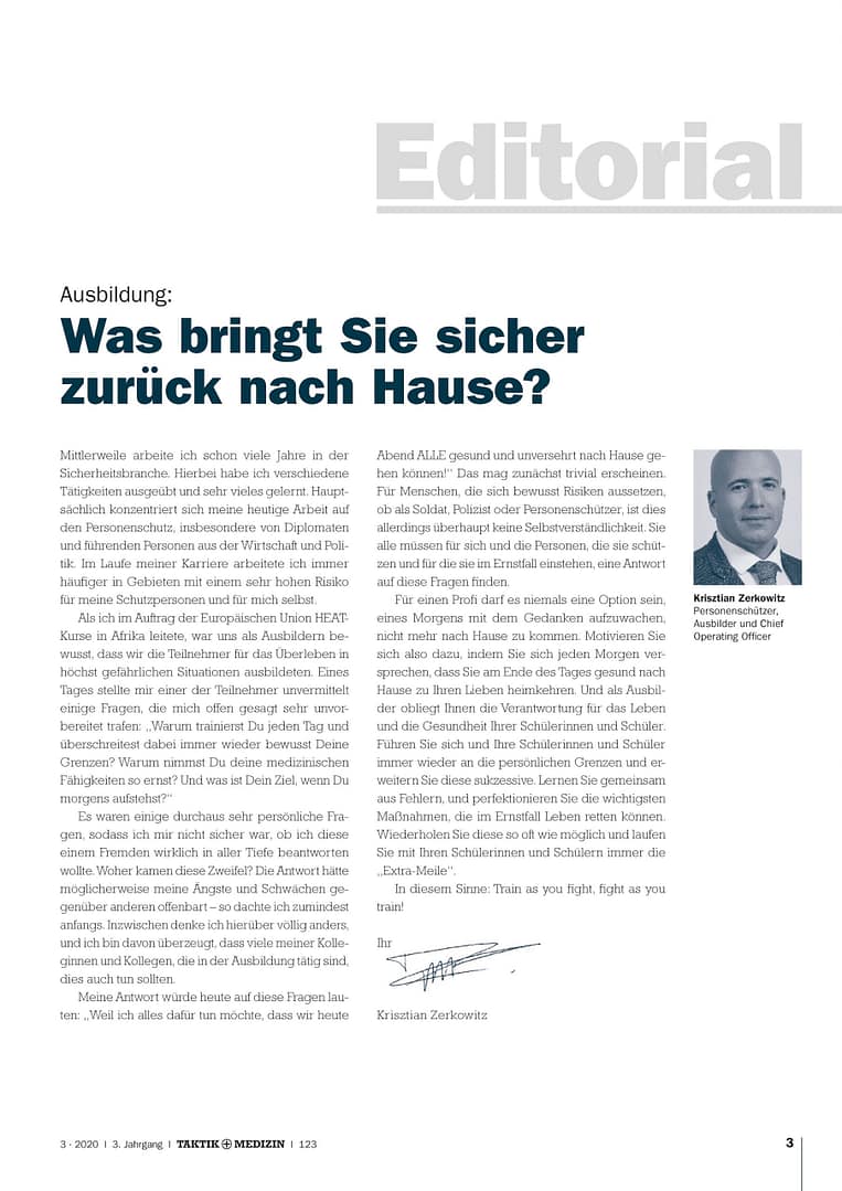 TAKTIK+MEDIZIN 03/2020 - Aus- und Weiterbildung (e-Journal) [Digital] – Bild 2