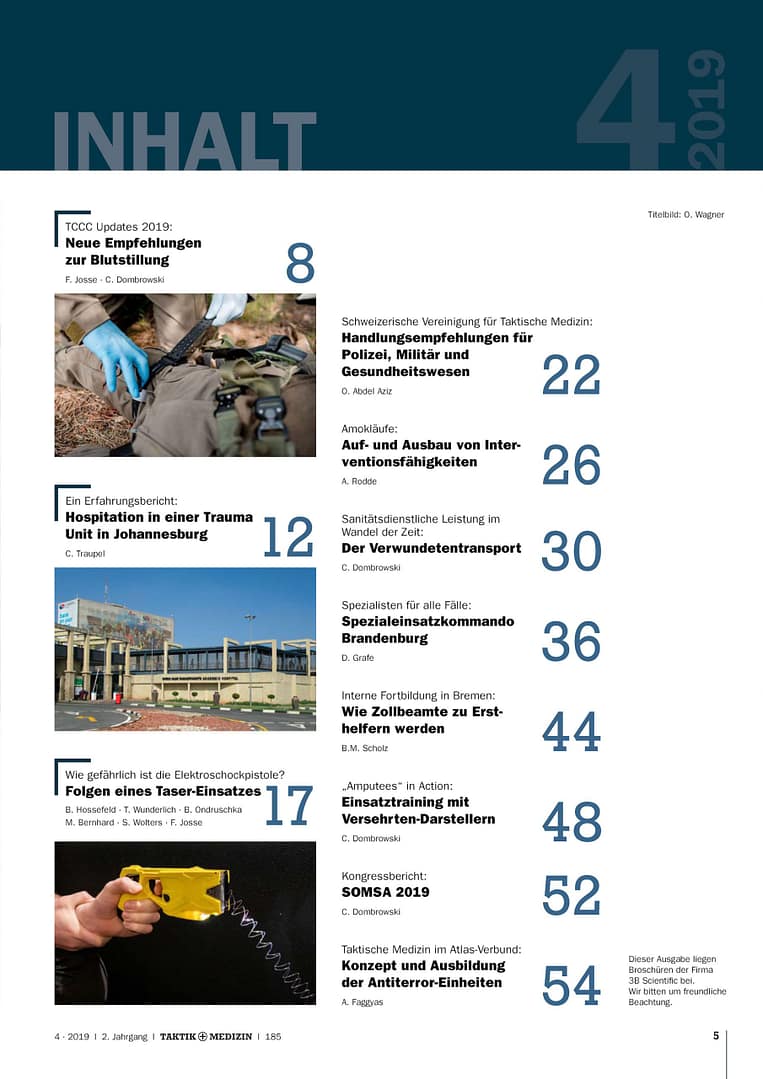 TAKTIK+MEDIZIN 04/2019 - Das SEK Brandenburg (e-Journal) [Digital] – Bild 4
