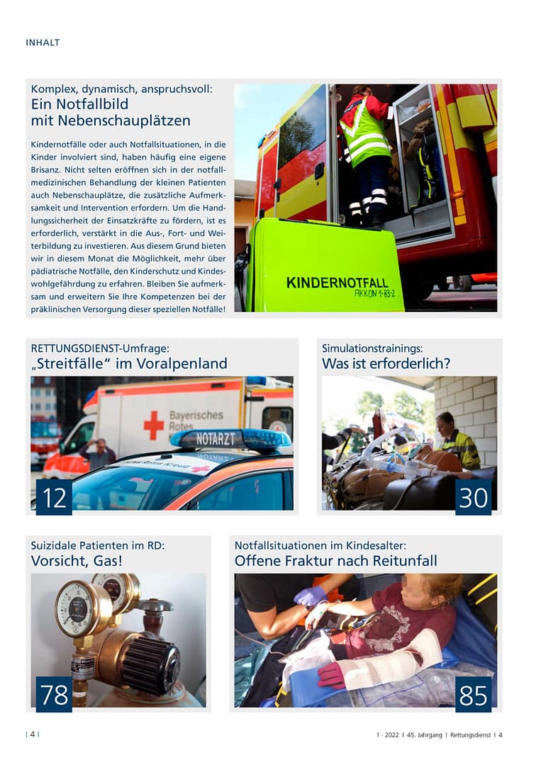 RETTUNGSDIENST 1/2022 (e-Journal)