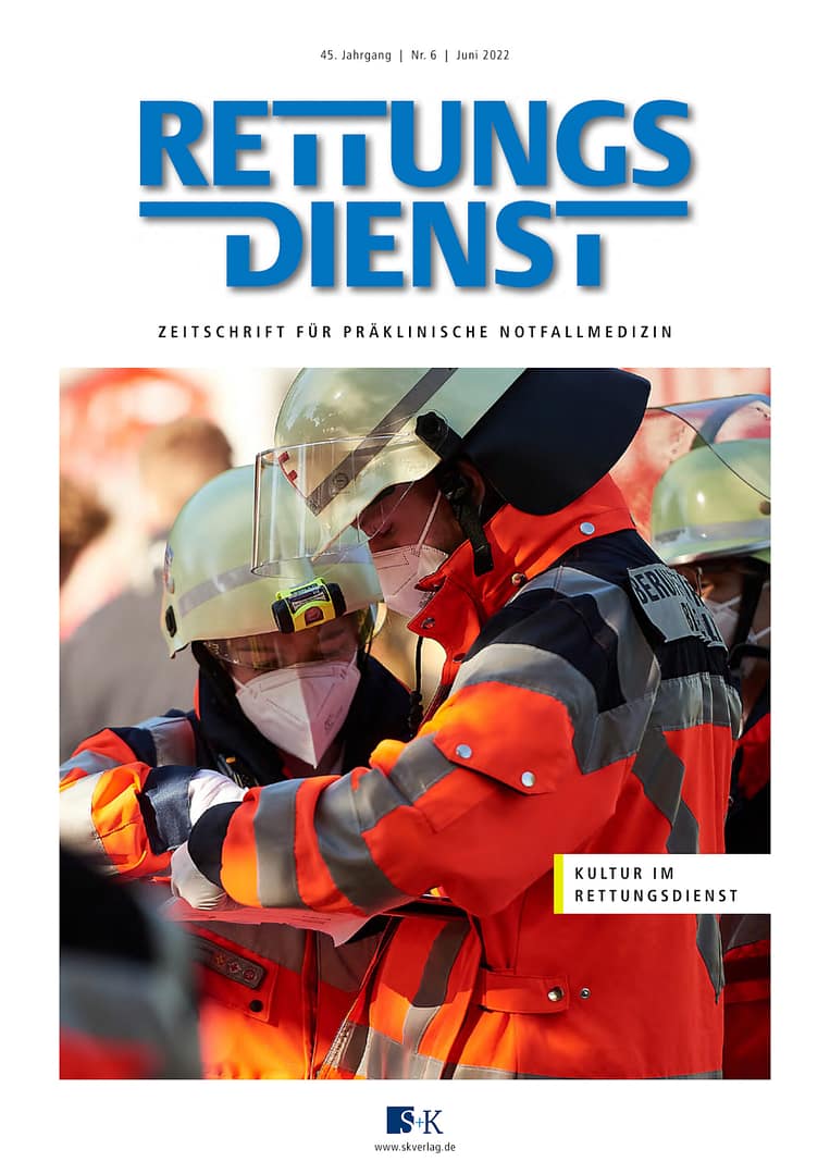 RETTUNGSDIENST 6/2022 (e-Journal)