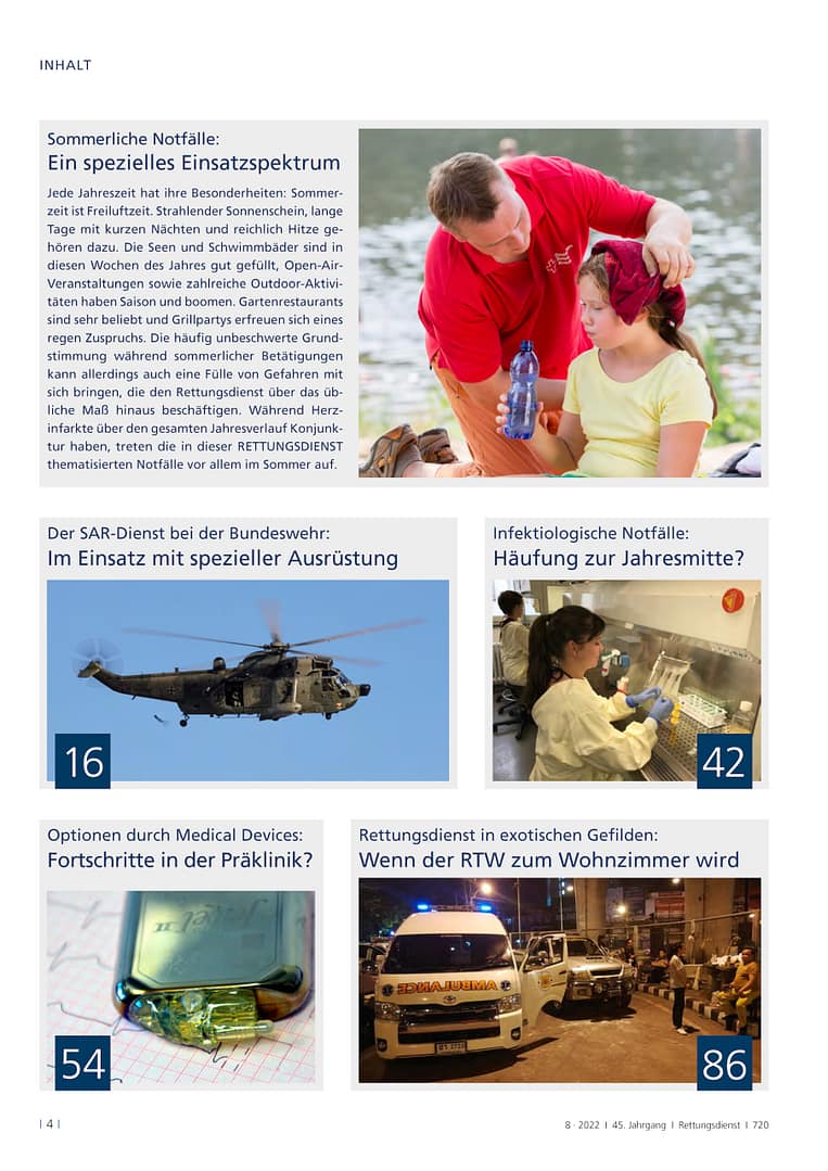 RETTUNGSDIENST 8/2022 (e-Journal)