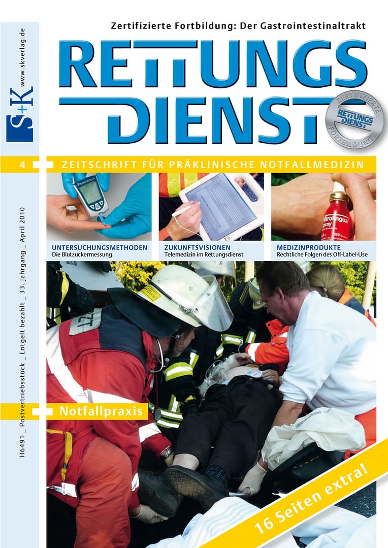 RETTUNGSDIENST 04/2010