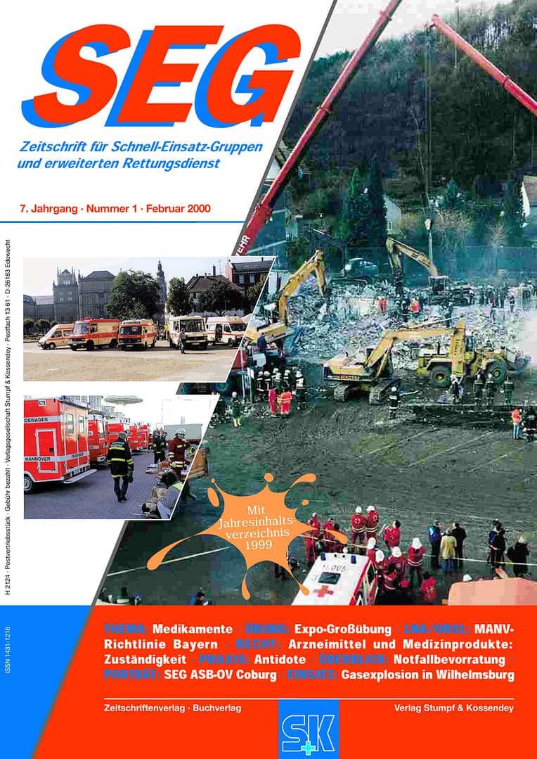 SEG MAGAZIN 01/2000