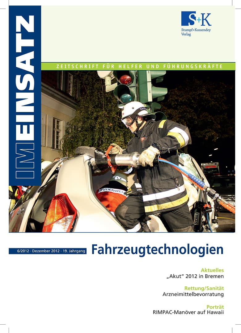 IM EINSATZ 06/2012 - Technik, die Einsatzkräfte fordert
