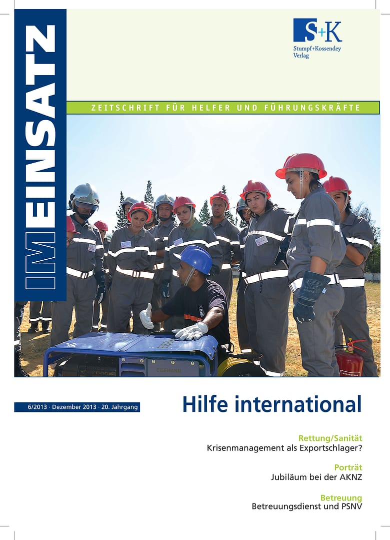 IM EINSATZ 05/2013 - Strahlennotfälle